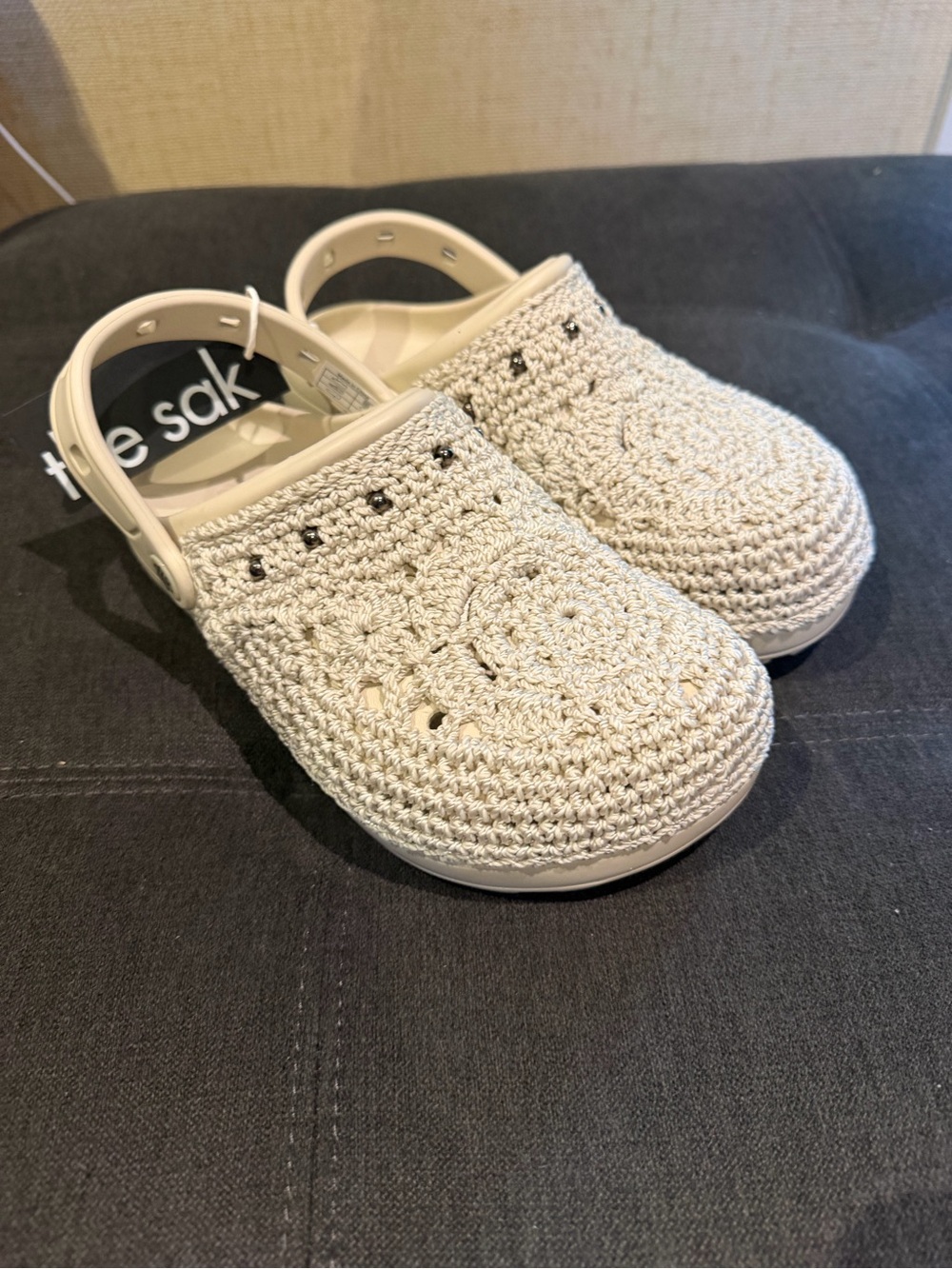 The Sak Women’s Slip On Clog Shoes natural Medlln Woven Size 8 M US - Picture 3 of 5